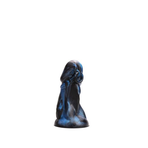 KIOTOS Revolt Blue Wave Dildo 05 Medium Ø 5 cm x 14.5 cm Blau/Schwarz