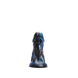 KIOTOS Revolt Blue Wave Dildo 05 Medium Ø 5 cm x 14.5 cm Blau/Schwarz