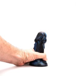KIOTOS Revolt Blue Wave Dildo 05 Medium Ø 5 cm x 14.5 cm Blau/Schwarz