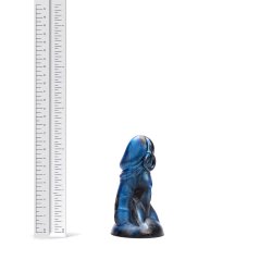 KIOTOS Revolt Blue Wave Dildo 05 Small Ø 4.5 cm x 12 cm Blau/Schwarz
