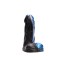 KIOTOS Revolt Blue Wave Dildo 04 Medium Ø 6.5 cm x 21 cm Blau/Schwarz