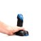 KIOTOS Revolt Blue Wave Dildo 04 Small Ø 5.5 cm x 17 cm Blau/Schwarz
