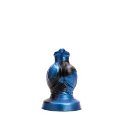 KIOTOS Revolt Blue Wave Dildo 03 Large Ø 8 cm x 15.5 cm Blau/Schwarz