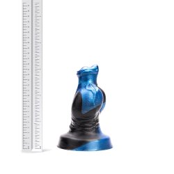 KIOTOS Revolt Blue Wave Dildo 03 Large Ø 8 cm x 15.5 cm Blau/Schwarz