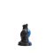 KIOTOS Revolt Blue Wave Dildo 03 Medium Ø 7 cm x 13.5 cm Blau/Schwarz