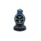 KIOTOS Revolt Blue Wave Dildo 03 Medium Ø 7 cm x 13.5 cm Blau/Schwarz