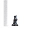 KIOTOS Revolt Blue Wave Dildo 03 Small Ø 6 cm x 11 cm Blau/Schwarz