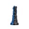 KIOTOS Revolt Blue Wave Dildo 02 Medium Ø 5.5 cm x 22.5 cm Blau/Schwarz