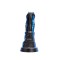 KIOTOS Revolt Blue Wave Dildo 02 Medium Ø 5.5 cm x 22.5 cm Blau/Schwarz