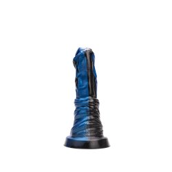 KIOTOS Revolt Blue Wave Dildo 02 Small Ø 5 cm x 19.5 cm Blau/Schwarz