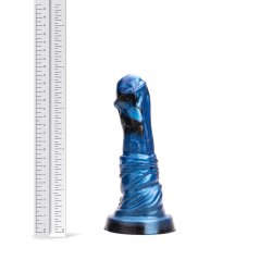KIOTOS Revolt Blue Wave Dildo 02 Small Ø 5 cm x 19.5 cm Blau/Schwarz