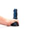 KIOTOS Revolt Blue Wave Dildo 02 Small Ø 5 cm x 19.5 cm Blau/Schwarz