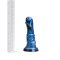KIOTOS Revolt Blue Wave Dildo 02 Small Ø 5 cm x 19.5 cm Blau/Schwarz