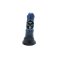 KIOTOS Revolt Blue Wave Dildo 02 Small Ø 5 cm x 19.5 cm Blau/Schwarz