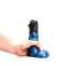 KIOTOS Revolt Blue Wave Dildo 01 Medium Ø 5.5 cm x 18 cm Blau/Schwarz