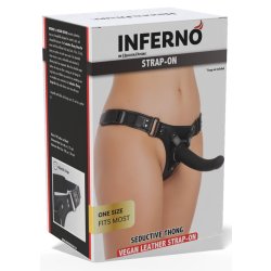 HIDDEN DESIRE Inferno Seductive Thong Strap-On Harness...
