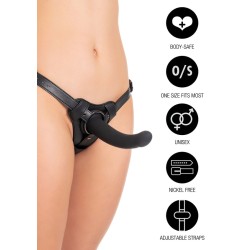 HIDDEN DESIRE Inferno Seductive Thong Strap-On Harness mit 3 Ringen
