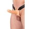 HIDDEN DESIRE Ínferno Hollow Penis Strap-On 16cm Beige