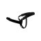 HIDDEN DESIRE Inferno Hollow Penis Strap-On 20cm Schwarz