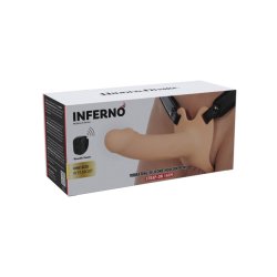 HIDDEN DESIRE Inferno Hollow Vibrating Penis Strap-On...