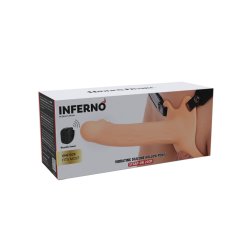 HIDDEN DESIRE Inferno Hollow Vibrating Penis Strap-On...