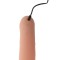 HIDDEN DESIRE Inferno Hollow Vibrating Penis Strap-On 20cm Beige
