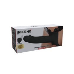 HIDDEN DESIRE Inferno Hollow Vibrating Penis Strap-On...