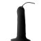 HIDDEN DESIRE Inferno Hollow Vibrating Penis Strap-On 20cm Schwarz