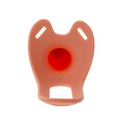 HIDDEN DESIRE Inferno Hollow Vibrating Penis Strap-On 18cm Beige