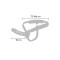 HIDDEN DESIRE Inferno Hollow Vibrating Penis Strap-On 18cm Beige