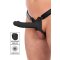 HIDDEN DESIRE Inferno Hollow Vibrating Penis Strap-On 18cm Schwarz