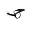 HIDDEN DESIRE Inferno Hollow Vibrating Penis Strap-On 18cm Schwarz