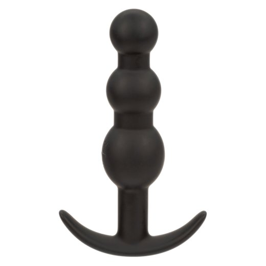 CALEXOTICS Boundless Vibrating Beaded Plug Schwarz