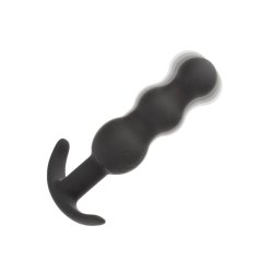 CALEXOTICS Boundless Vibrating Beaded Plug Schwarz