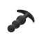 CALEXOTICS Boundless Vibrating Beaded Plug Schwarz