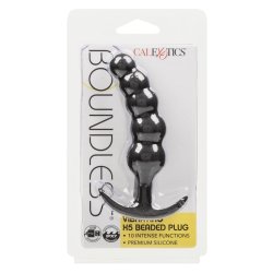 CALEXOTICS Boundless Vibrating X5 Beaded Plug Schwarz
