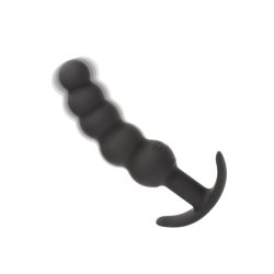 CALEXOTICS Boundless Vibrating X5 Beaded Plug Schwarz