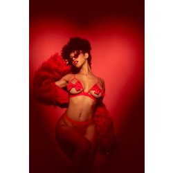 MAPALÉ Tie The Knot Dessous-Set 2-teilig Rot