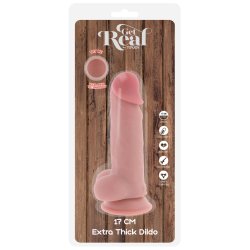 TOY JOY Get Real Deluxe Extra Thick Dildo aus TPE...