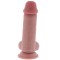 TOY JOY Get Real Deluxe Extra Thick Dildo aus TPE Ø 4.5 x 17 cm Light Skin