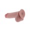 TOY JOY Get Real Deluxe Extra Thick Dildo aus TPE Ø 5 x 20 cm Light Skin