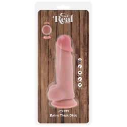 TOY JOY Get Real Deluxe Extra Thick Dildo aus TPE...