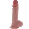 TOY JOY Get Real Deluxe Extra Thick Dildo aus TPE Ø 5.5 x 23 cm Light Skin