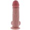 TOY JOY Get Real Deluxe Extra Thick Dildo aus TPE Ø 5.5 x 23 cm Light Skin