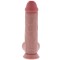TOY JOY Get Real Deluxe Extra Thick Dildo aus TPE Ø 6 x 25 cm Light Skin