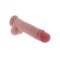 TOY JOY Get Real Deluxe Extra Thick Dildo aus TPE Ø 6 x 25 cm Light Skin
