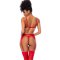 MAPALÉ Surreal Ruby Passion Dessous-Set 3-teilig Rot