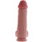 TOY JOY Get Real Deluxe Extra Thick Dildo aus TPE Ø 7.5 x 34.5 cm Light Skin