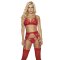 MAPALÉ Shown With Style Dessous-Set 3-teilig Rot
