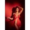 MAPALÉ Tie The Knot Babydoll  2-teilig Rot
